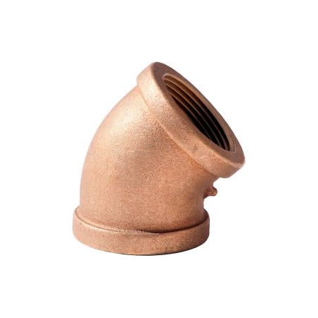 Merit Brass 1/2 In. Lead Free Brass 45 Degree Elbow - FNPT - 125 PSI - Import XNL102-08